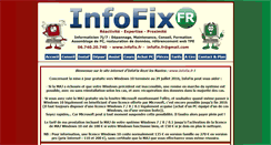 Desktop Screenshot of infofix.fr